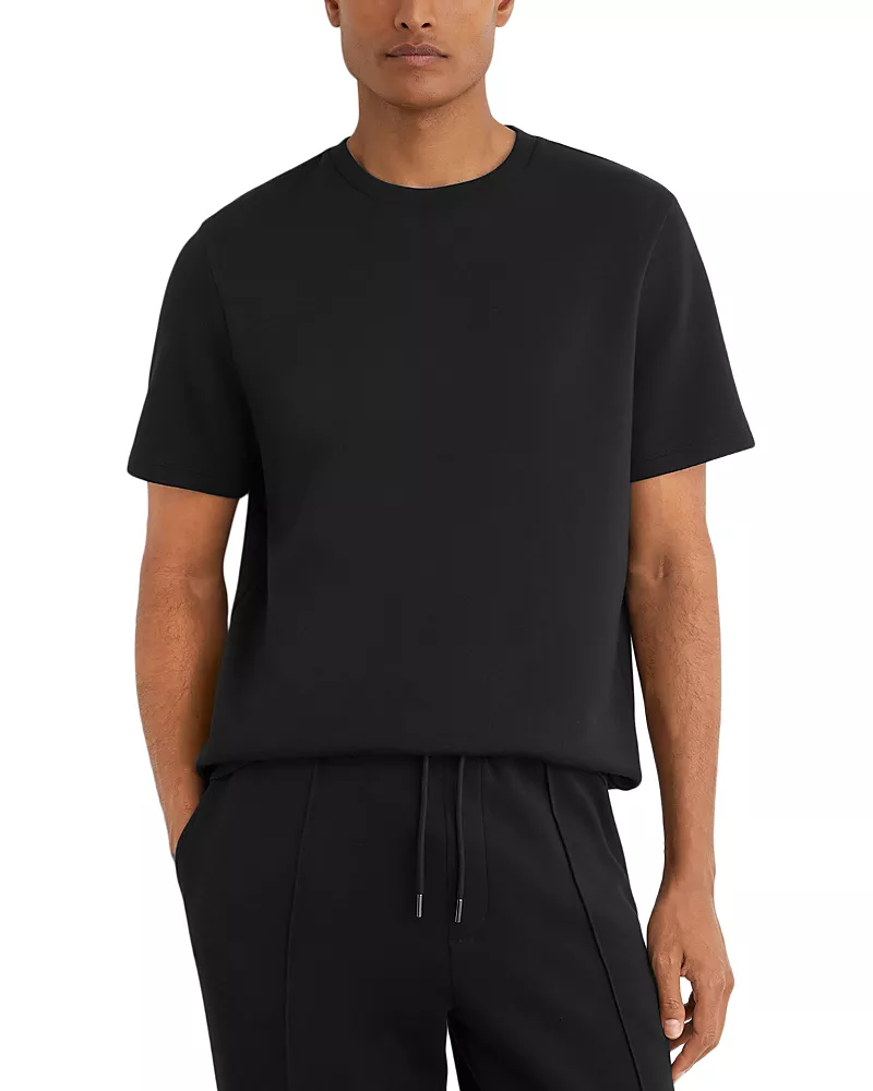 Reiss Barton Premium Interlock Jersey Tee