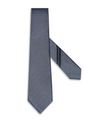 Jacquard Geometric Silk Classic Tie