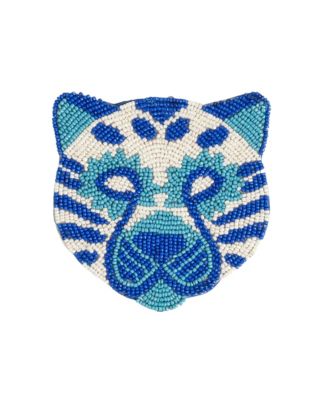 Dadri Beaded Coaster Tiger, 4"