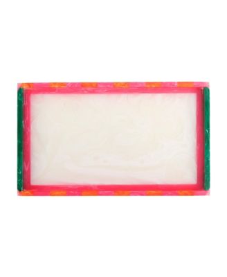  Tanda Resin Rectangle Tray, 14" x 8" x 1"