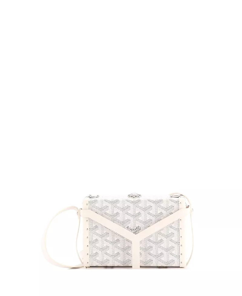 Pre-Owned Goyard Minaudiere Bag Coated Canvas