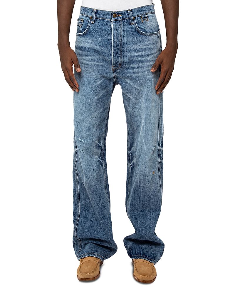 R H U D E 90s Baggy 32 Jeans in Oasis Indigo