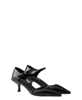  Women's Brushed Leather D'Orsay Pumps