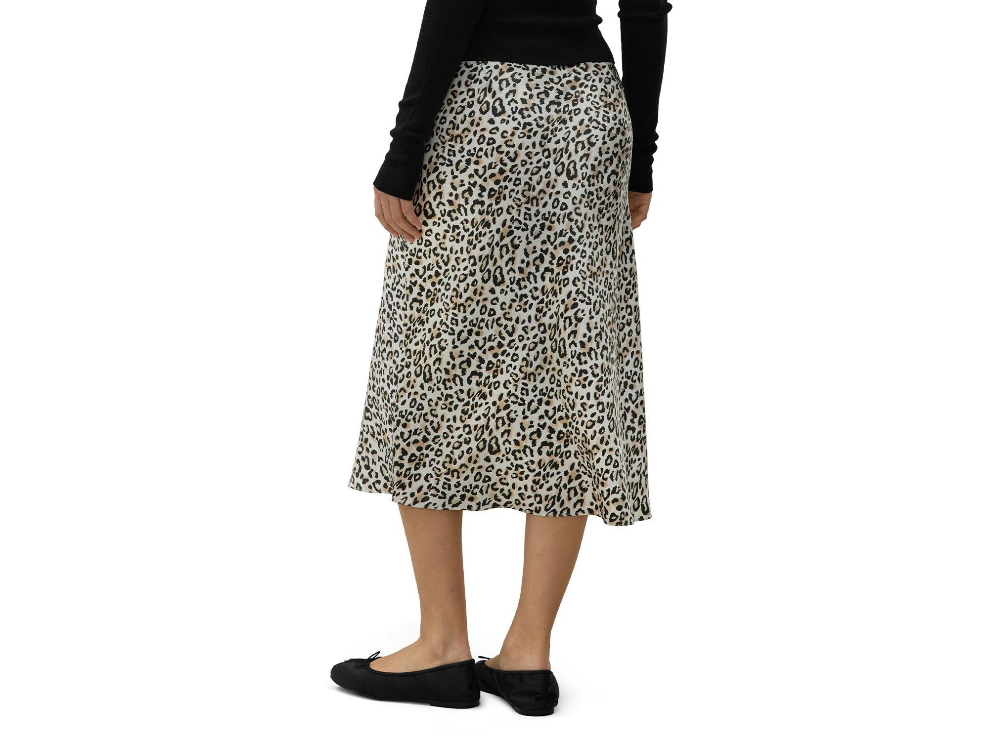 Print Bias Cut Silk Skirt — Image 3