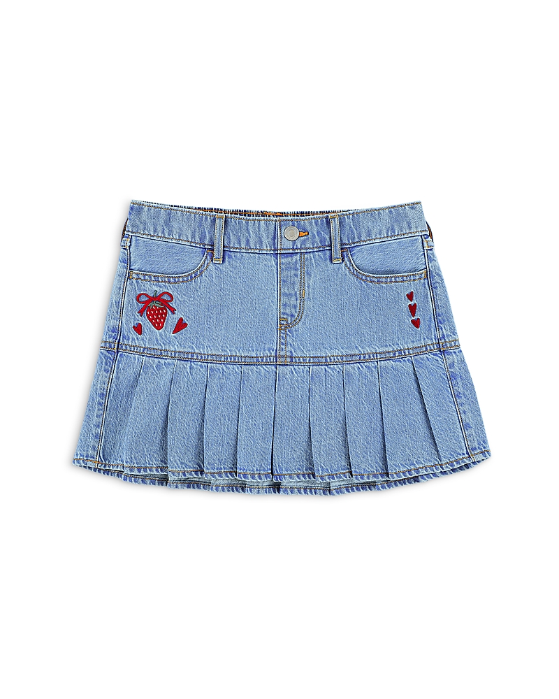 abercrombie kids Girls' Drop Waist Pleated Mini Skirt - Big Kid