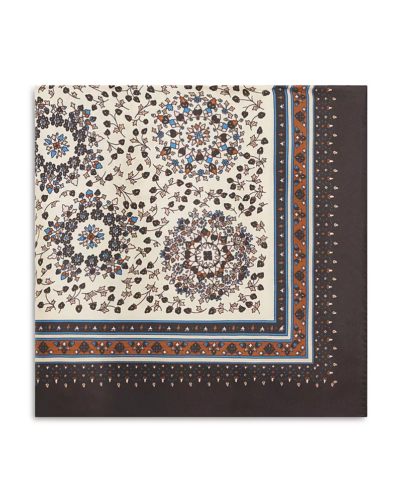 Gerard Darel Sabine Square Silk Scarf