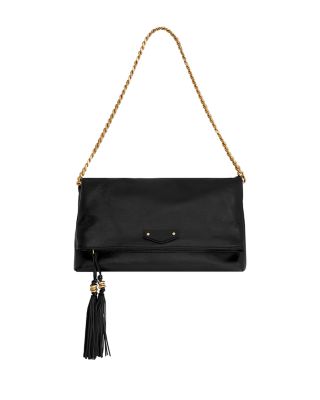 Tessa Convertible Leather Clutch