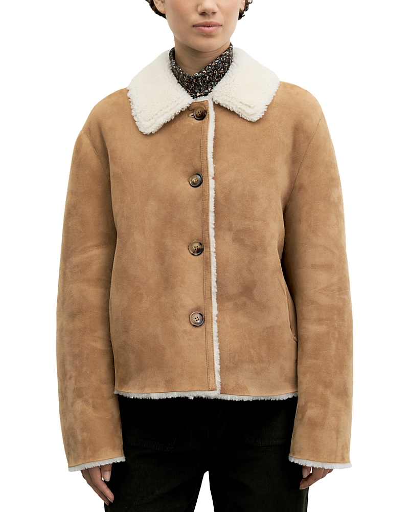 Gerard Darel Farra Shearling Jacket