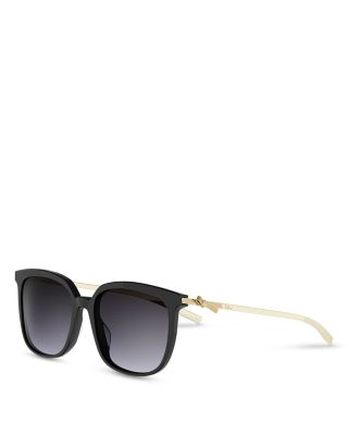 Bow Square Sunglasses, 57mm