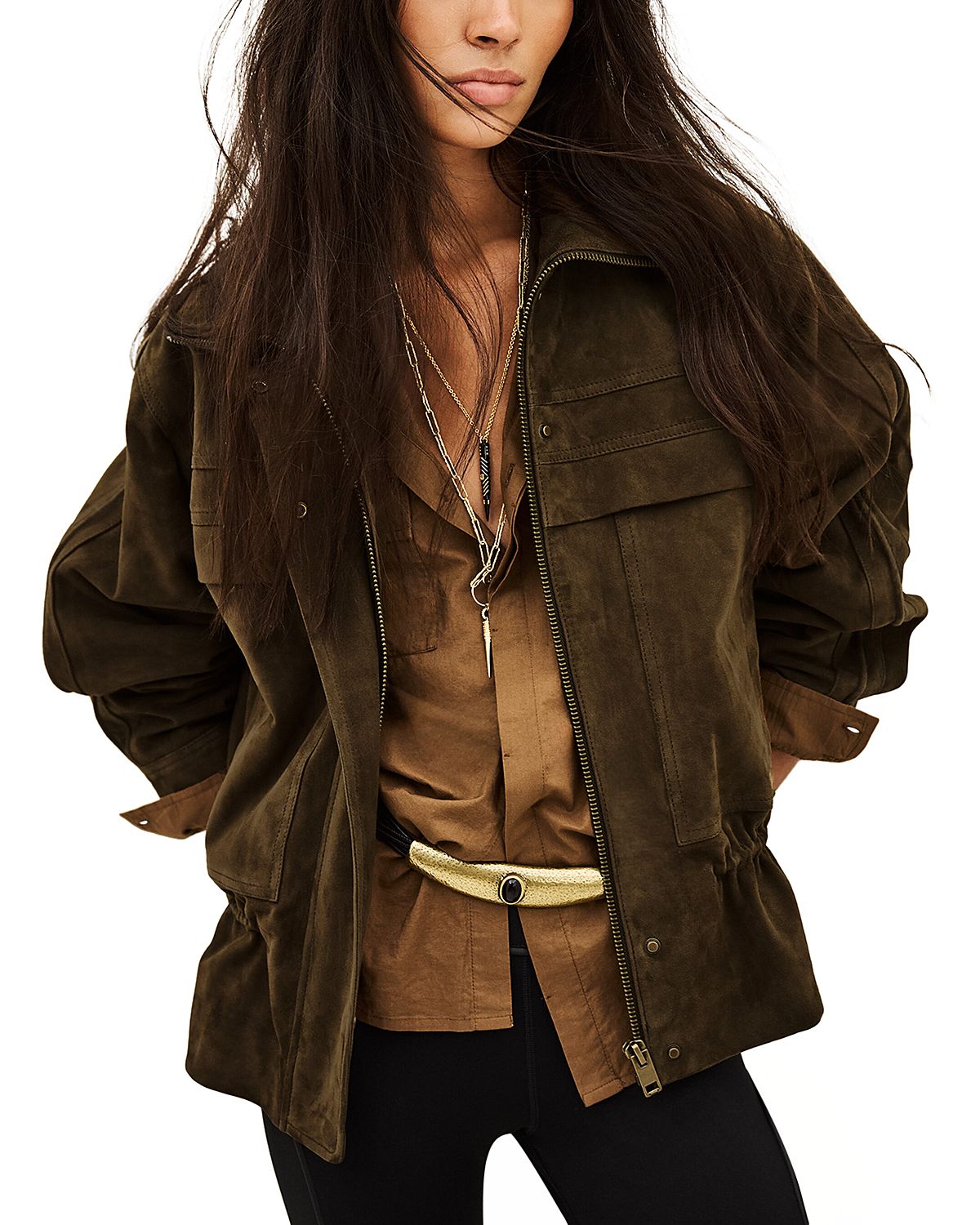 ba & sh Skassia Leather Jacket