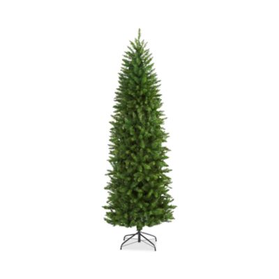 7' Artificial Slim Green Mountain Pine Christmas Tree