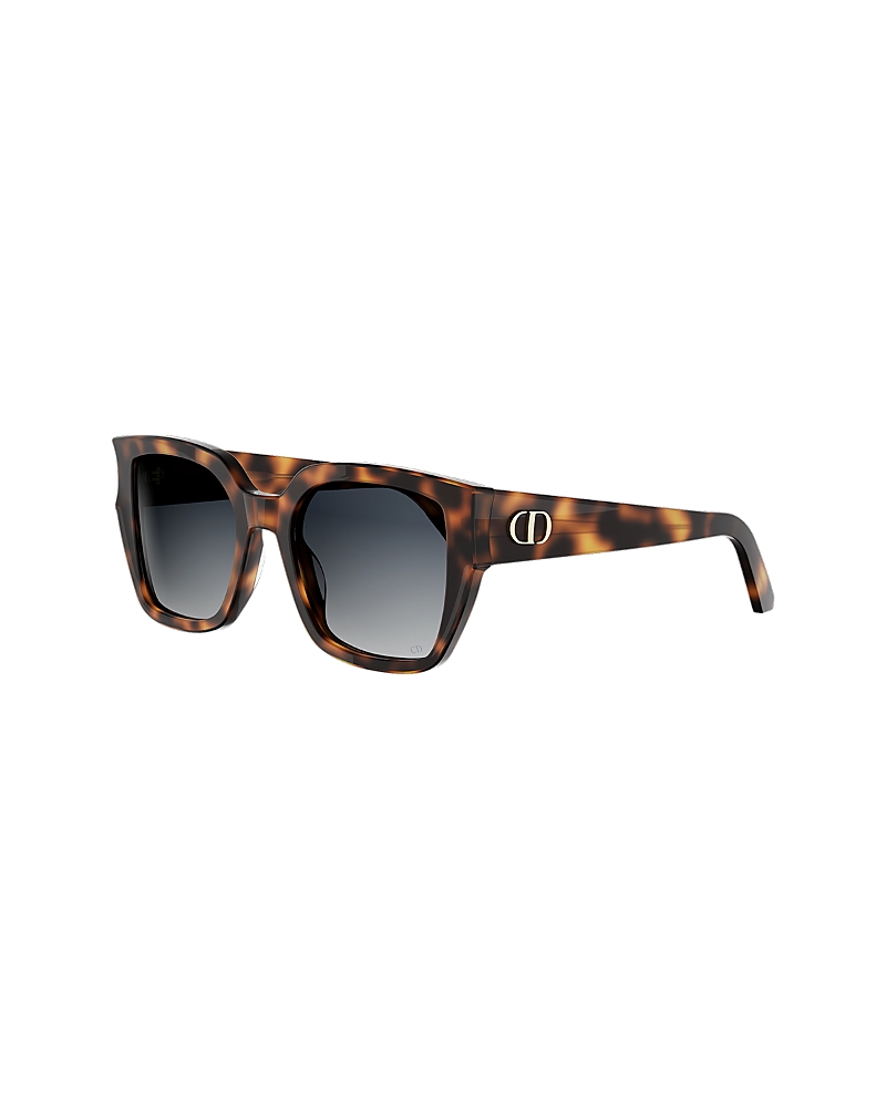Dior DiorGlow Square Sunglasses, 53mm