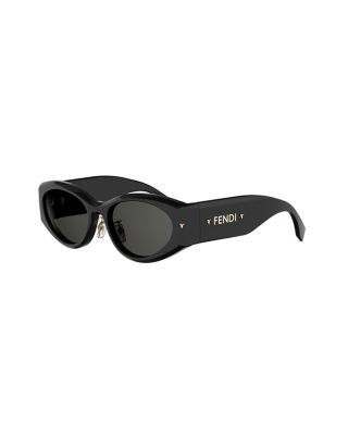 Screen Oval Sunglasses, 57mm