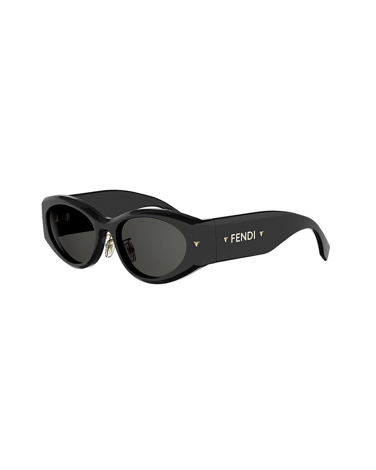 Fendi Screen Oval Sunglasses, 57mm