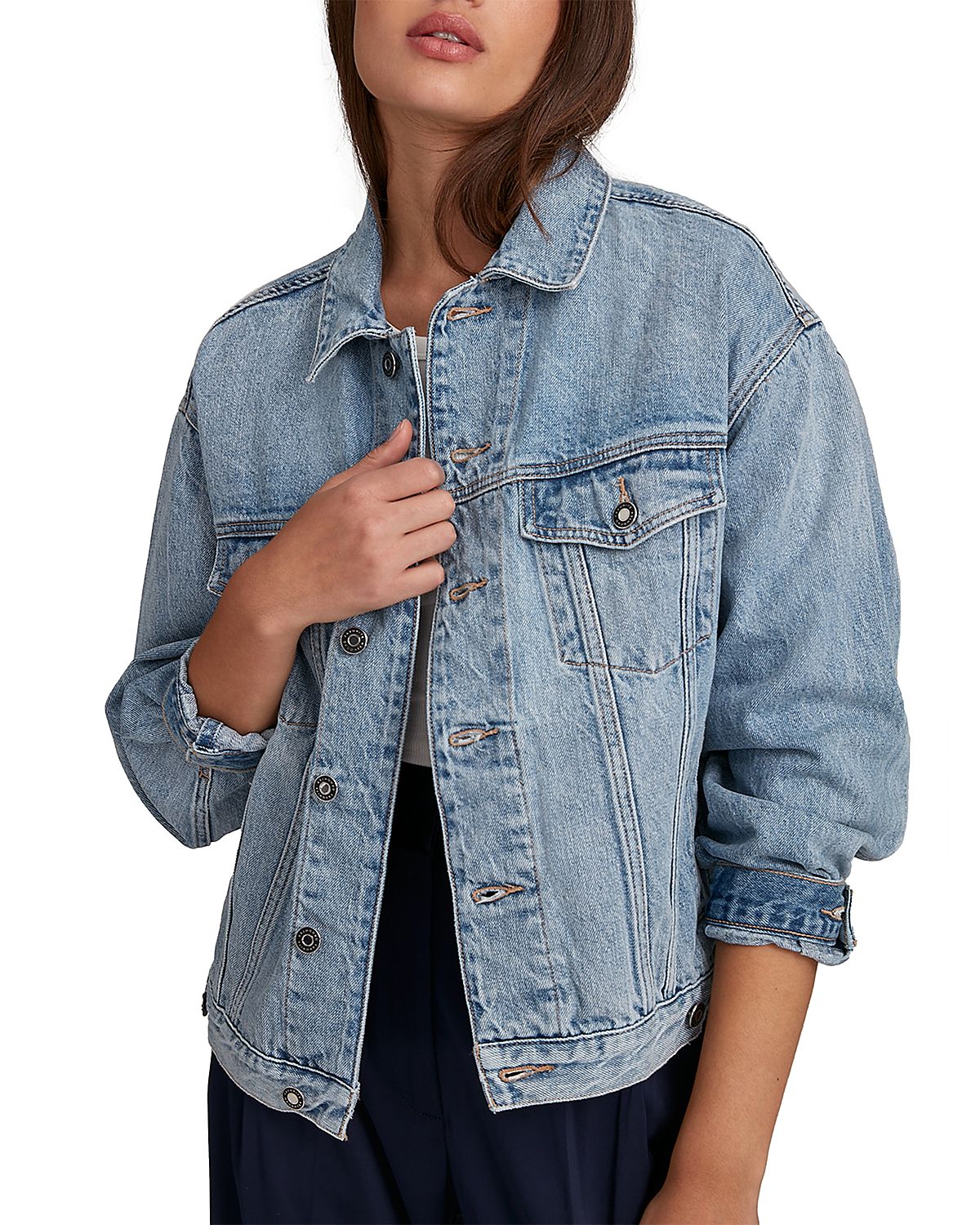 Favorite Daughter Otto Cotton Denim Jacket