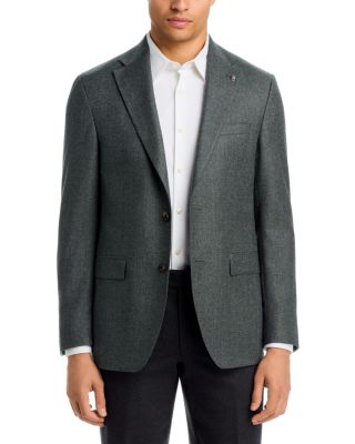 Midland Regular Fit Twill Solid Wool Sport Coat