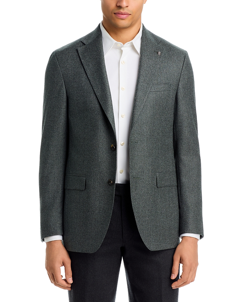 Jack Victor Midland Regular Fit Twill Solid Wool Sport Coat