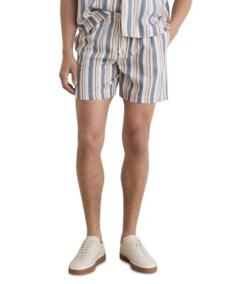 Mararani Stripe Drawstring 6" Shorts
