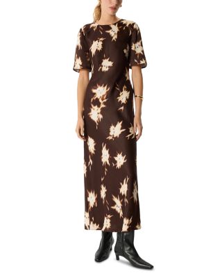 Short Sleeve Midi Dress