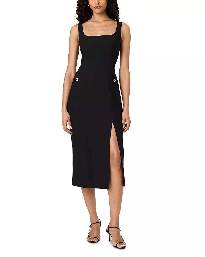 French Connection Kai Slit Front Dress