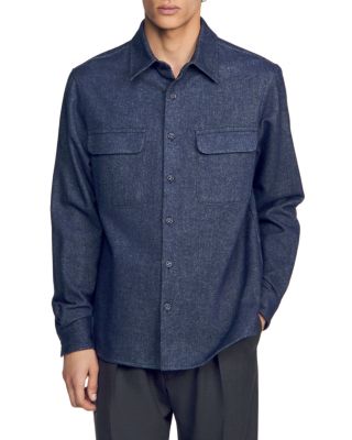 Cotton Flannel Pocket Shirt