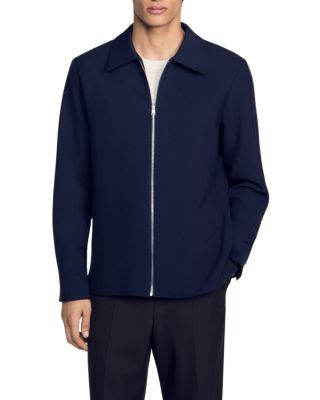 Joker Zip Front Solid Shirt