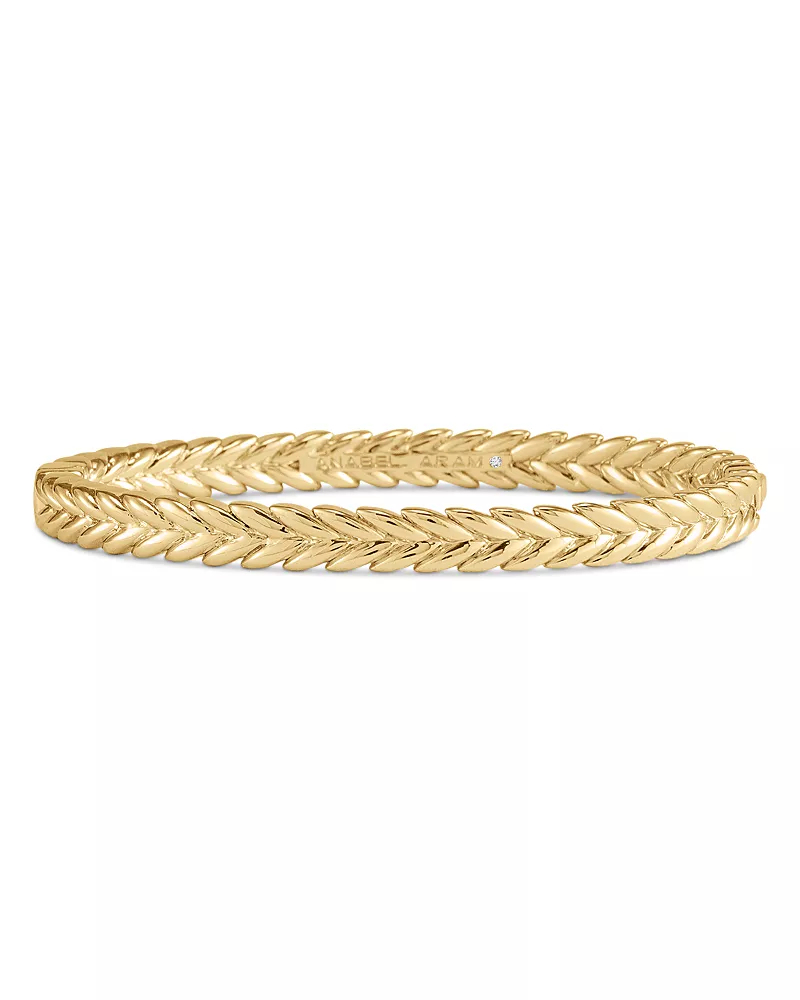 Anabel Aram Cheval Braided Bangle Bracelet