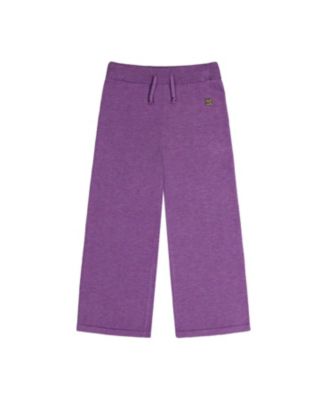 Girls' Cozy Texture Wide Leg Knitted Pants - Little Kid