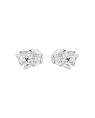 Mesmera Stone Front To Back Earrings