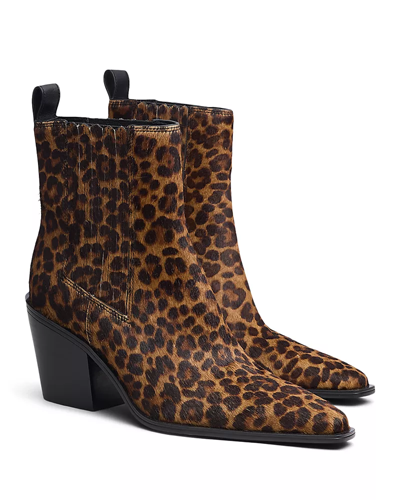 rag & bone Women's Newbury Calf Hair Chelsea Boots
