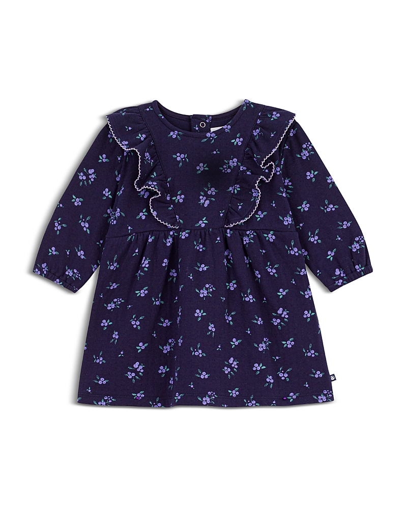 Petit Bateau Girls' Ruffled Floral-Print Dress - Baby