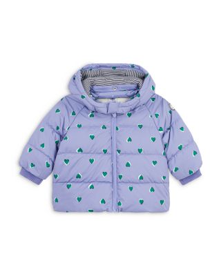 Girls' Printed Hooded Puffer Jacket - Baby