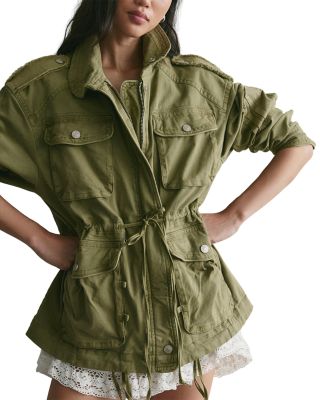 Marlo Surplus Cotton Blend Jacket