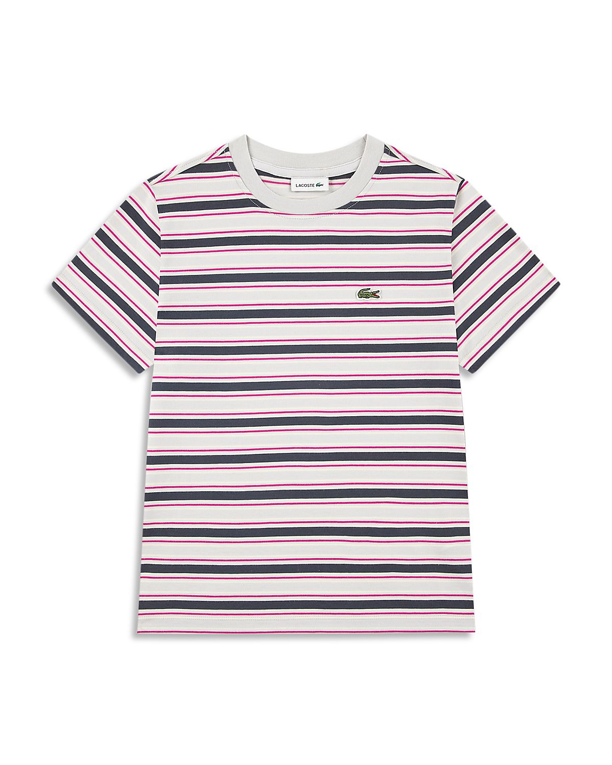 Lacoste Boys' Icon Striped Tee - Big Kid