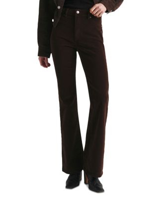 Petite Bridget Instasculpt™ Corduroy High Rise Bootcut Jeans in Meteorite