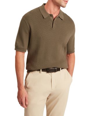 Hamels Short Sleeve Mixed Stitch Polo