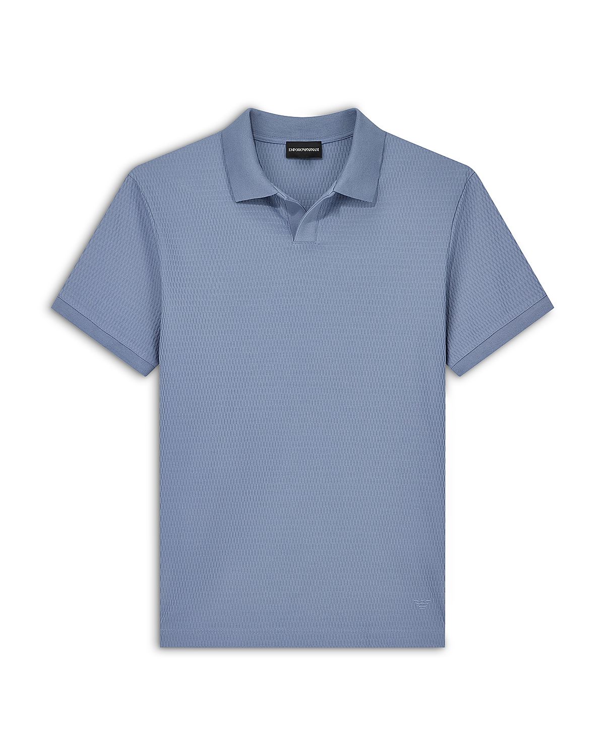 Emporio Armani Johnny Collar Cotton Polo Shirt