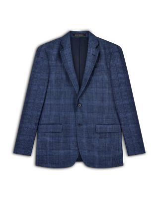 Classic Fit Plaid Check Blazer