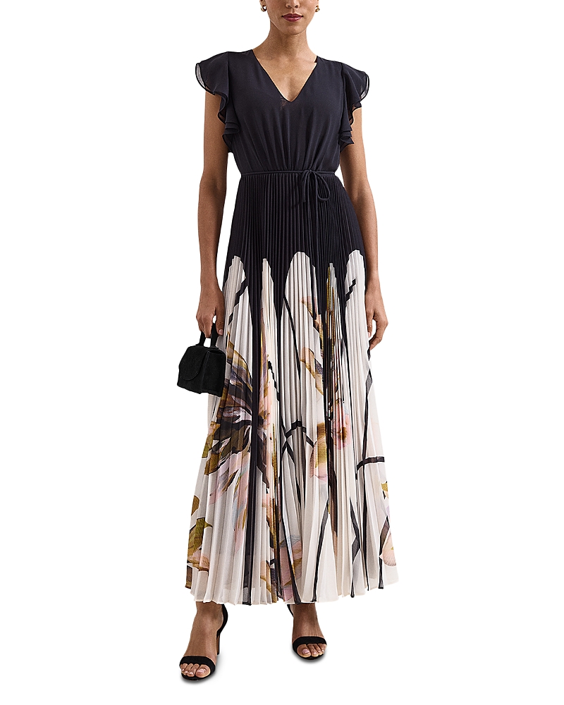 Phase Eight Uma Pleated Maxi Dress