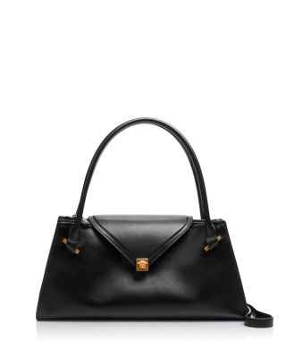 Medium Leather Top Handle Bag