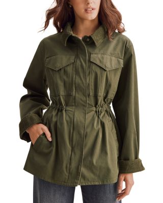 Leighton Cotton Blend Utility Style Jacket