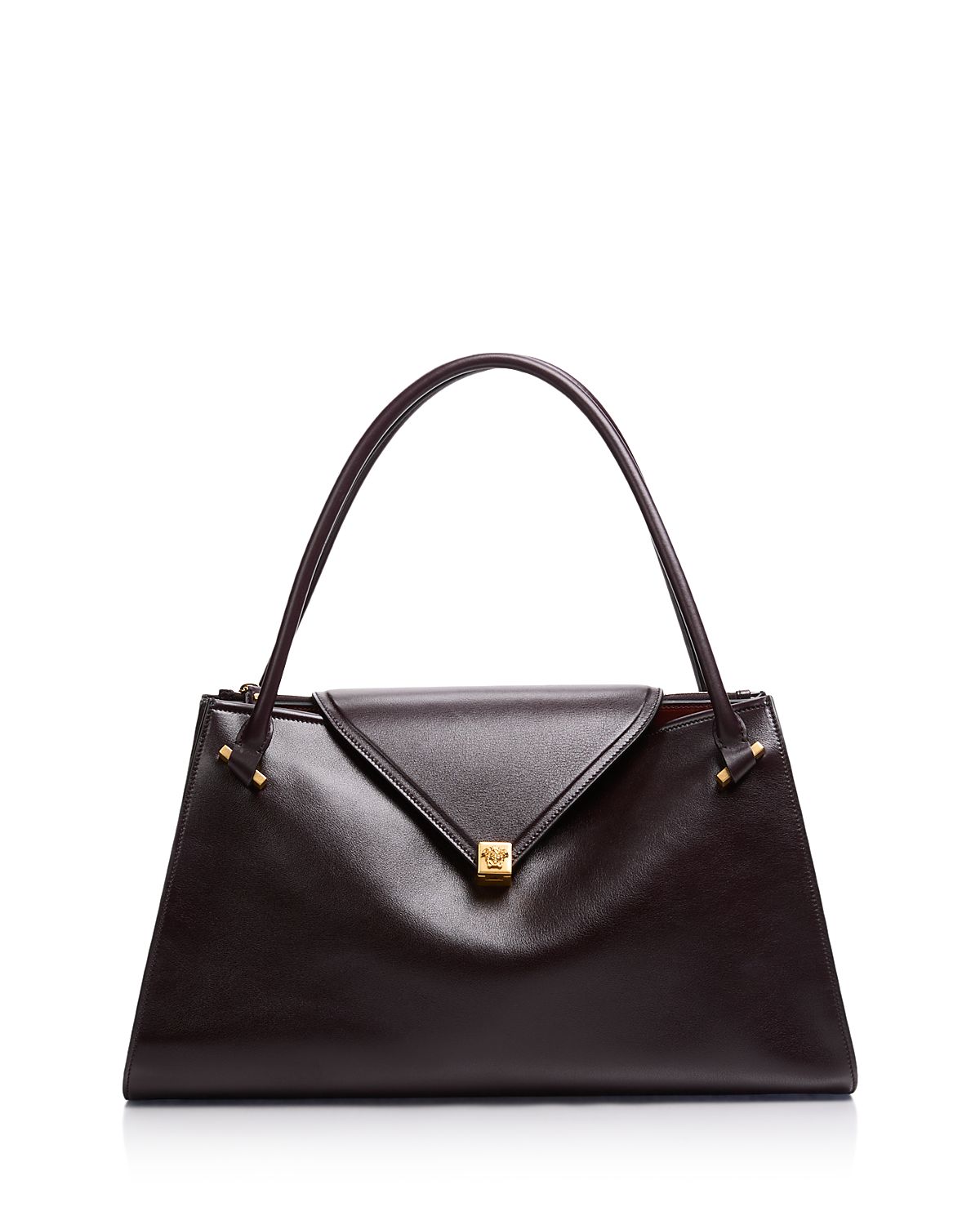 Versace Calfskin Top Handle Bag