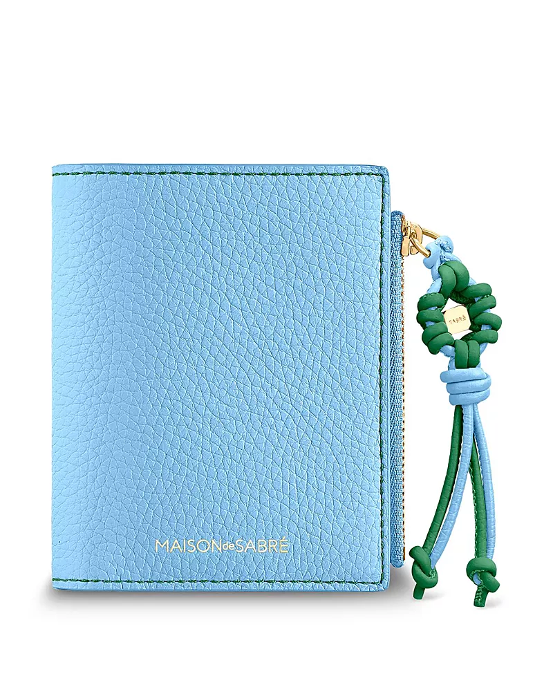 Maison de SABRE Bloom Collection Small Leather Bifold Wallet