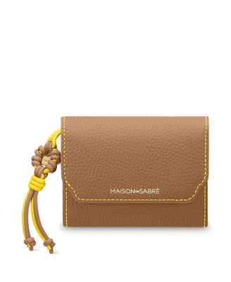 MAISON de SABRE Bloom Edition Leather Trifold Wallet