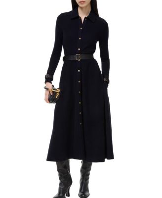  Wool Shirt Dress