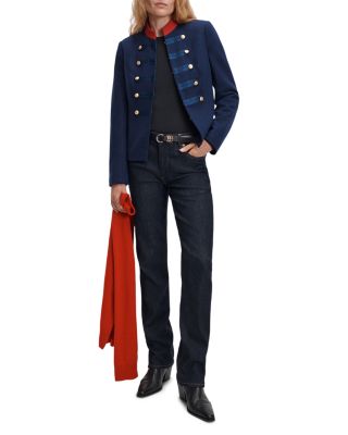 Sutton Full Slim Cigarette Jeans in Dark Rinse - thumbnail 2