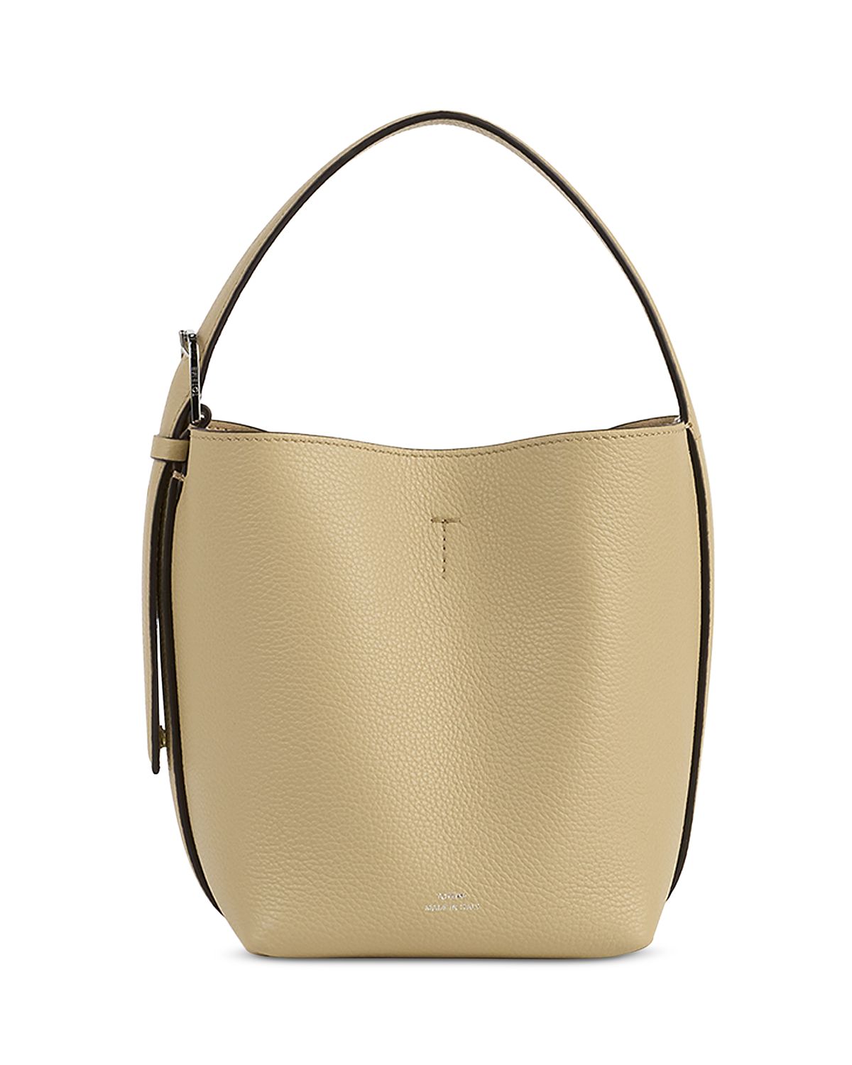 Toteme Petite Belted Leather Tote Bag