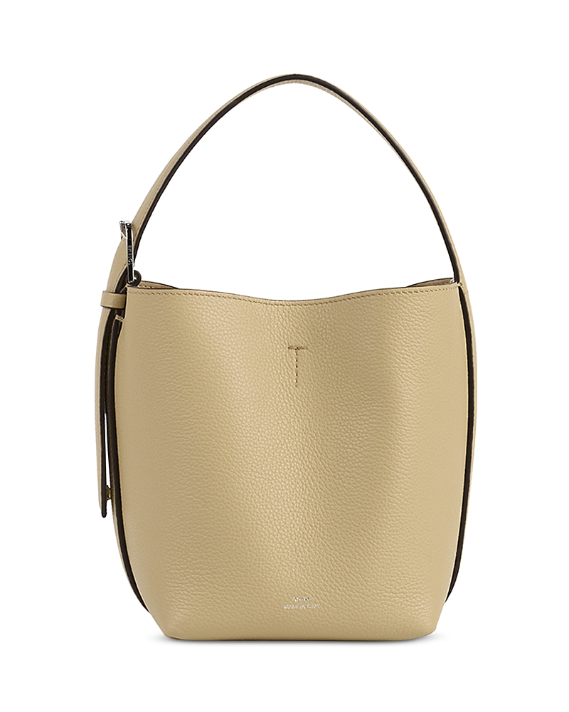 Toteme Petite Belted Leather Tote Bag · NO SIZE