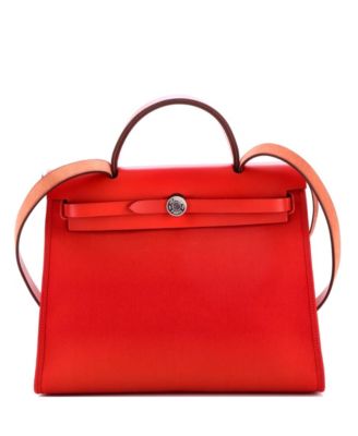 31 Herbag Zip Leather and Toile