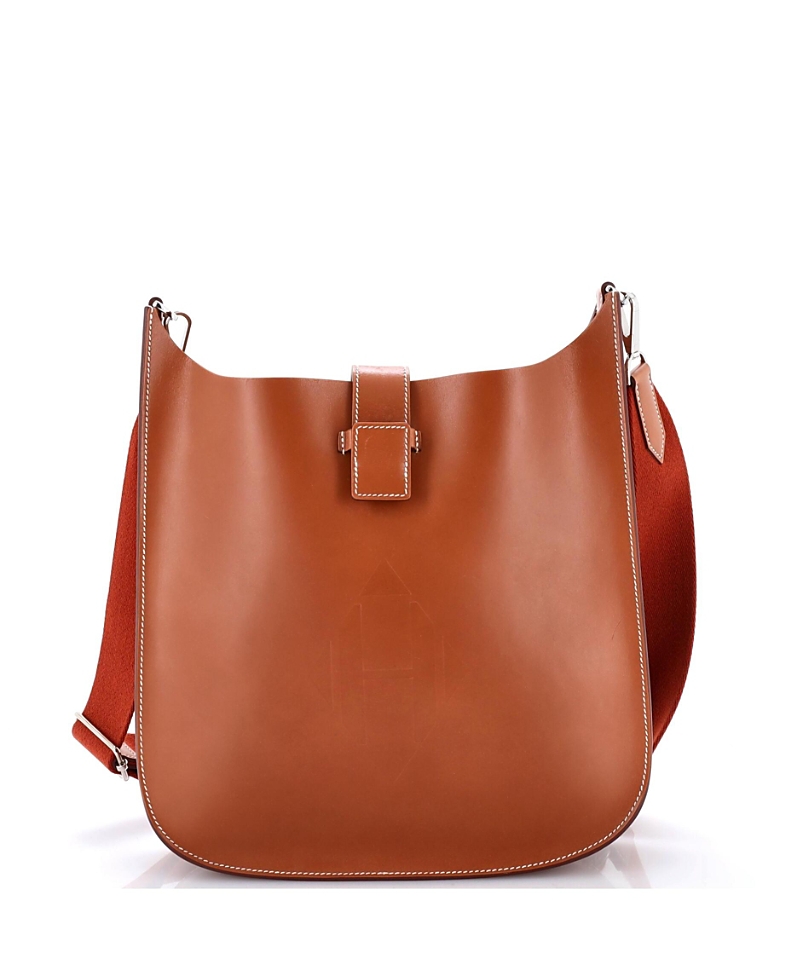 Pre-Owned HERMES 29 Evelyne Sellier Bag Vache Hunter